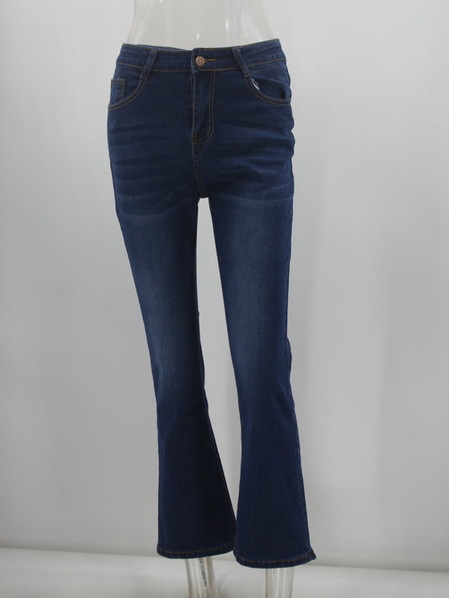 Fashionable Slim Fit Flare Jeans