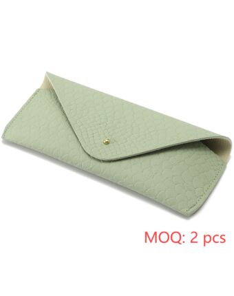 Fashion Weave Pattern PU Leather Glasses Case Wholesale Accessories SHE57999