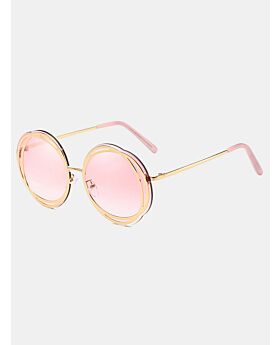 Trendy Gradient Color Lens Sunglasses