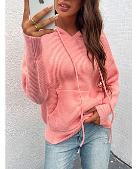 Solid Autumn Winter Sweater Long Sleeve Pullovers Knitted Tops 210729539