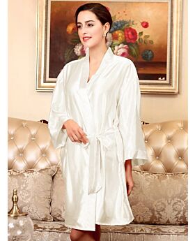 Bathrobe Morning Gown V-Neck Silk Ice Nightgown wholesale dresses 210828702