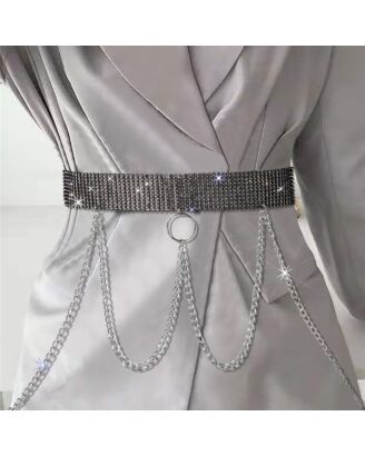 Wholesale Hot sale accessories fashion metal chain belt women