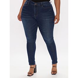 Plus Size Booty Lifting Pencil Jeans