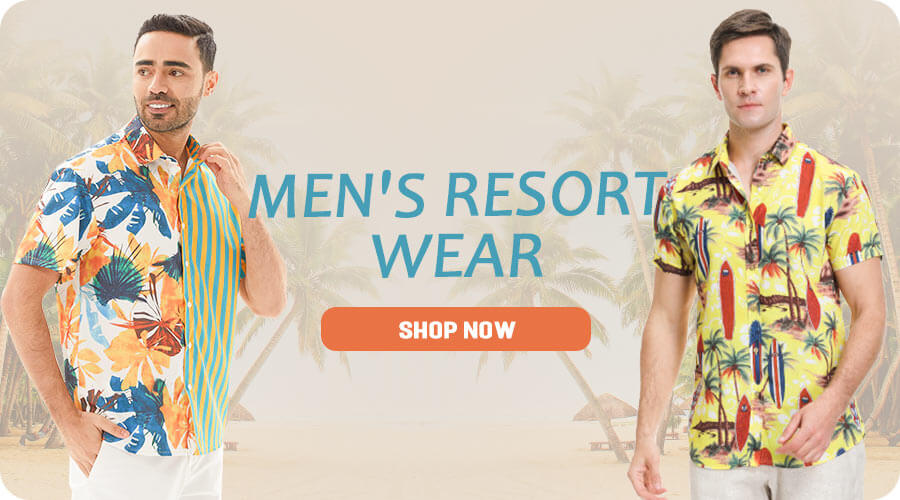 wholesale men's resort wear
